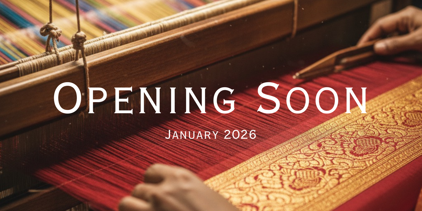 Pure silk saree weaving